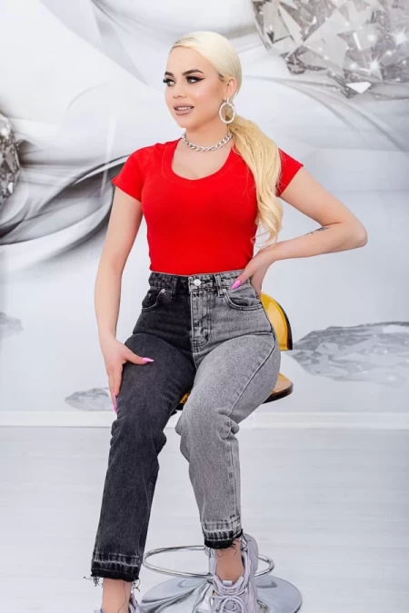 Frauen t -Shirt 9631 rot ADROM