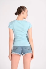 Frauen t -Shirt 9631 hellblau ADROM