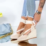 Sandalen auf dem L222 Beige Mei