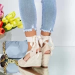 Sandalen auf dem L222 Beige Mei