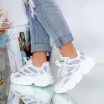 Frauen Sportschuhe 20A13 Silber Mei