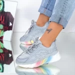 Frauen Sportschuhe 2108 Grau Mei