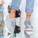 Frauen Sportschuhe 2108 Grau Mei