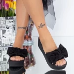 Frauen wlxx5 Pantoffeln schwarz Mei