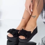 Frauen wlxx5 Pantoffeln schwarz Mei