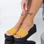 Frauen WLXX6 Pantoffeln Gelb Mei