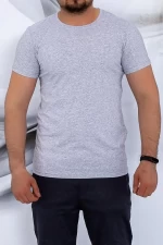 Herren t -Shirt D236 Grau Mode