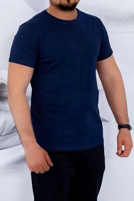 Männer D236 T -Shirt dunkelblau Mode