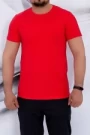 Herren t -Shirt D236 rot Mode