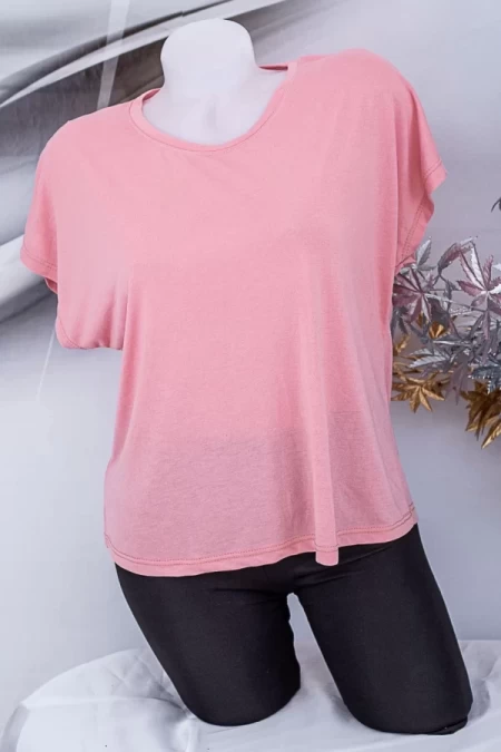 Frauen 1839 Pink T -Shirt Mode