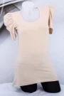 Frauen t -Shirt 1853 Beige Mode