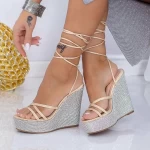 Sandalen auf dem XKK305 Beige Mei