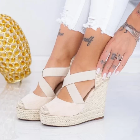 Sandalen auf dem L213 Beige Mei