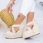 Sandalen auf dem L213 Beige Mei