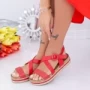 Frauensandalen LM318 rot Mei