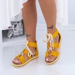 Frauensandalen LM331 Gelb Mei