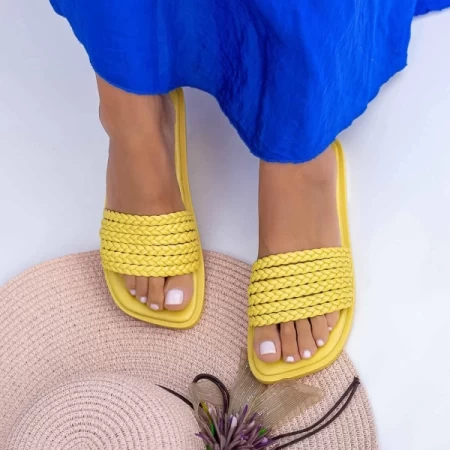 Frauenflip -Flops Wlqczj1 Gelb Mei