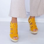 Sandalen auf der HXS19 -Plattform Gelb Mei