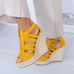 Sandalen auf der HXS19 -Plattform Gelb Mei