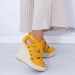 Sandalen auf der HXS19 -Plattform Gelb Mei