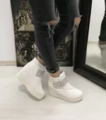 8095 Weiße Stiefel Mei