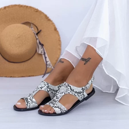 Frauen XQJ5 Sandalen weiß Mei