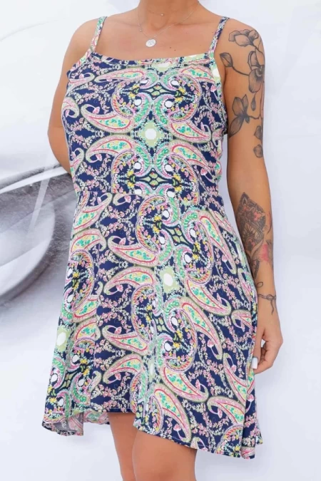 Frauenkleid 102-9 Dunkelblau Mode
