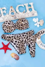 Frauenbadeanzug, 3 Stück MM036 Leopard | Meina