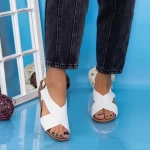 Sandalen auf der GH1929 -Plattform weiß | Mei