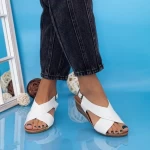 Sandalen auf der GH1929 -Plattform weiß | Mei