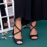Sandalen mit dicken Absätzen xd83c schwarz | Mei