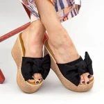 Hausschuhe auf der WS117 -Plattform Black | Mei