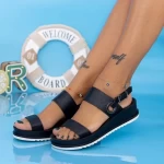 Frauen CS110 Sandalen schwarz Mei