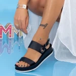 Frauen CS110 Sandalen schwarz Mei