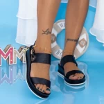 Frauen CS110 Sandalen schwarz Mei