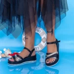Frauen CS109 Sandalen schwarz Mei