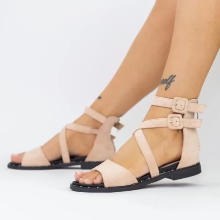 Frauensandalen qzl262 Beige | Mei