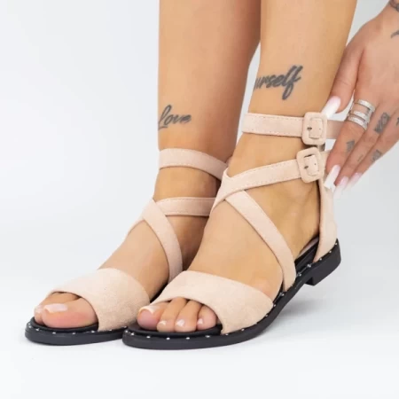 Frauensandalen qzl262 Beige | Mei