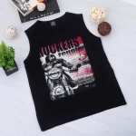 Herren M002 T -Shirt Schwarz Mode
