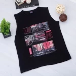 Herren M004 T -Shirt Schwarz Mode
