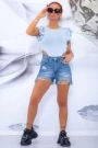 Frauenkörper 1097 Hellblau Mode