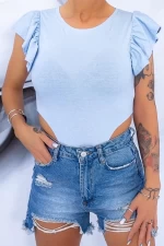 Frauenkörper 1097 Hellblau Mode