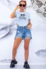 Frauenkörper 1100 Hellblau Mode