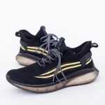 Herren Sportschuhe A03-2 Schwarz-Gold Leopard