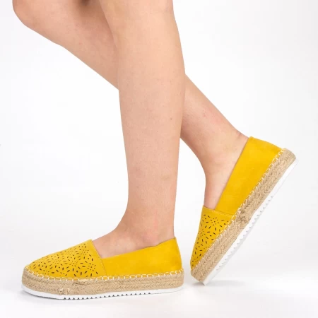 Frauenschuhe jeden Tag FD37 Gelb Mei