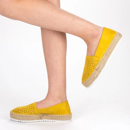 Frauenschuhe jeden Tag FD37 Gelb Mei