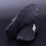 Herren Sportschuhe 002 Black-Biała | Cavsido