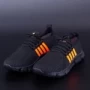 Herren Sportschuhe 002 Schwarz-Orange | Cavsido