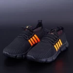 Herren Sportschuhe 002 Schwarz-Orange | Cavsido