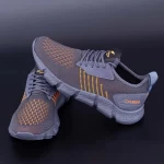 Herren Sportschuhe 005 Gray-Orange | Cavsido
